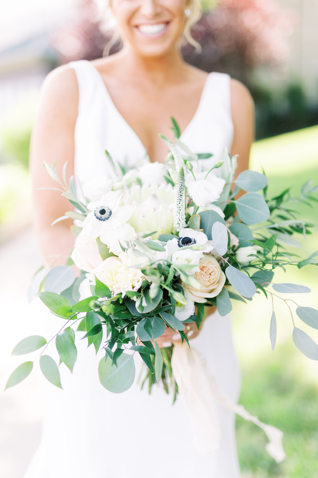 Wedding Flowers Anemone Bouquets & Anemone Centerpieces Inside Weddings